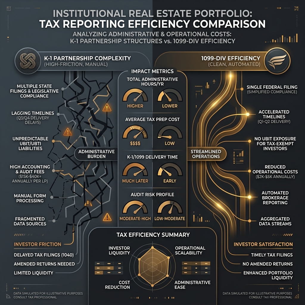 K-1 Complexity vs 1099-DIV Efficiency